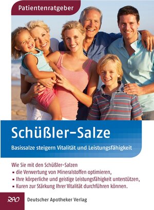 Buchcover Schüßler-Salze | Margit Müller-Frahling | EAN 9783769262568 | ISBN 3-7692-6256-5 | ISBN 978-3-7692-6256-8