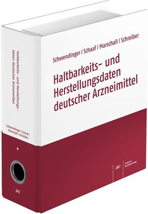 Buchcover Haltbarkeits- und Herstellungsdaten deutscher Arzneimittel  | EAN 9783769264548 | ISBN 3-7692-6454-1 | ISBN 978-3-7692-6454-8