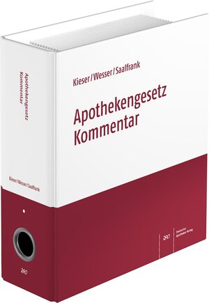 Buchcover Apothekengesetz Kommentar | Timo Kieser | EAN 9783769269901 | ISBN 3-7692-6990-X | ISBN 978-3-7692-6990-1