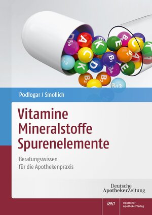 Buchcover Vitamine – Mineralstoffe – Spurenelemente | Julia Podlogar | EAN 9783769273298 | ISBN 3-7692-7329-X | ISBN 978-3-7692-7329-8