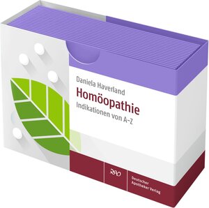 Buchcover Homöopathie Indikationen von A-Z | Daniela Haverland | EAN 9783769274257 | ISBN 3-7692-7425-3 | ISBN 978-3-7692-7425-7