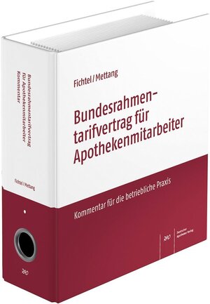 Buchcover Bundesrahmentarifvertrag für Apothekenmitarbeiter  | EAN 9783769275575 | ISBN 3-7692-7557-8 | ISBN 978-3-7692-7557-5