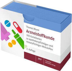 Buchcover Arzneistoffkunde | Thomas Wurm | EAN 9783769276145 | ISBN 3-7692-7614-0 | ISBN 978-3-7692-7614-5