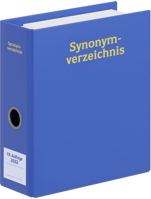 Buchcover Synonym-Verzeichnis  | EAN 9783769280555 | ISBN 3-7692-8055-5 | ISBN 978-3-7692-8055-5