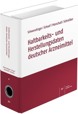 Buchcover Haltbarkeits- und Herstellungsdaten deutscher Arzneimittel  | EAN 9783769281835 | ISBN 3-7692-8183-7 | ISBN 978-3-7692-8183-5