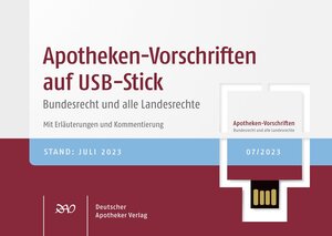 Buchcover Apotheken-Vorschriften auf USB-Stick  | EAN 9783769282689 | ISBN 3-7692-8268-X | ISBN 978-3-7692-8268-9