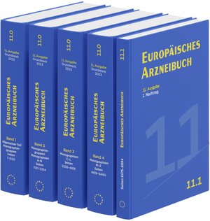 Buchcover Europäisches Arzneibuch 11.0 - 11.1  | EAN 9783769283303 | ISBN 3-7692-8330-9 | ISBN 978-3-7692-8330-3