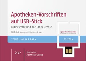 Buchcover Apotheken-Vorschriften auf USB-Stick  | EAN 9783769283600 | ISBN 3-7692-8360-0 | ISBN 978-3-7692-8360-0