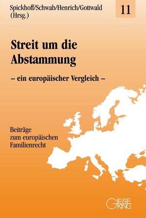Buchcover Streit um die Abstammung | Andreas Spickhoff | EAN 9783769410129 | ISBN 3-7694-1012-2 | ISBN 978-3-7694-1012-9