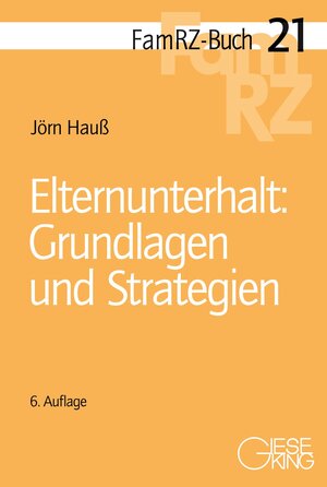 Buchcover Elternunterhalt: Grundlagen und Strategien | Jörn Hauß | EAN 9783769412369 | ISBN 3-7694-1236-2 | ISBN 978-3-7694-1236-9