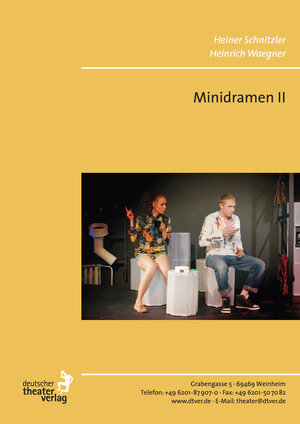 Buchcover Minidramen II | Heiner Schnitzler | EAN 9783769503449 | ISBN 3-7695-0344-9 | ISBN 978-3-7695-0344-9