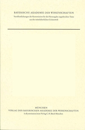 Buchcover In secundum librum Sententiarum  | EAN 9783769609707 | ISBN 3-7696-0970-0 | ISBN 978-3-7696-0970-7