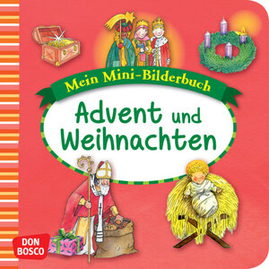 Buchcover Advent und Weihnachten. Mini-Bilderbuch | Esther Hebert | EAN 9783769821840 | ISBN 3-7698-2184-X | ISBN 978-3-7698-2184-0