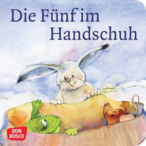 Buchcover Die Fünf im Handschuh. Mini-Bilderbuch.  | EAN 9783769823080 | ISBN 3-7698-2308-7 | ISBN 978-3-7698-2308-0