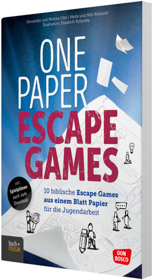 Buchcover One Paper Escape Games | Alexander Otto | EAN 9783769825619 | ISBN 3-7698-2561-6 | ISBN 978-3-7698-2561-9