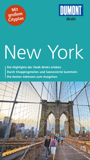 Buchcover DuMont direkt Reiseführer New York | Sebastian Moll | EAN 9783770195855 | ISBN 3-7701-9585-X | ISBN 978-3-7701-9585-5