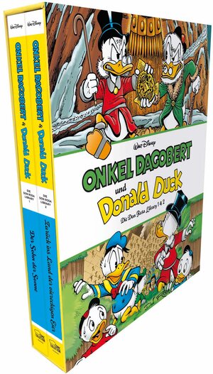 Buchcover Onkel Dagobert und Donald Duck - Don Rosa Library Schuber 1 | Walt Disney | EAN 9783770441136 | ISBN 3-7704-4113-3 | ISBN 978-3-7704-4113-6