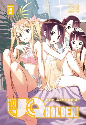 Buchcover UQ Holder! 24 | Ken Akamatsu | EAN 9783770443727 | ISBN 3-7704-4372-1 | ISBN 978-3-7704-4372-7