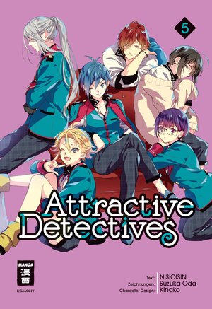 Buchcover Attractive Detectives 05 | NISIOISIN | EAN 9783770458141 | ISBN 3-7704-5814-1 | ISBN 978-3-7704-5814-1