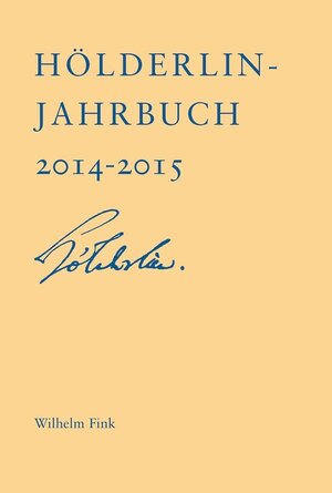 Buchcover Hölderlin-Jahrbuch  | EAN 9783770559404 | ISBN 3-7705-5940-1 | ISBN 978-3-7705-5940-4