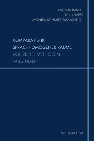 Buchcover Komparatistik sprachhomogener Räume  | EAN 9783770561452 | ISBN 3-7705-6145-7 | ISBN 978-3-7705-6145-2