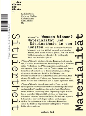 Buchcover Wessen Wissen?  | EAN 9783770563470 | ISBN 3-7705-6347-6 | ISBN 978-3-7705-6347-0