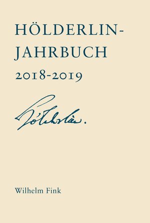 Buchcover Hölderlin-Jahrbuch  | EAN 9783770565030 | ISBN 3-7705-6503-7 | ISBN 978-3-7705-6503-0
