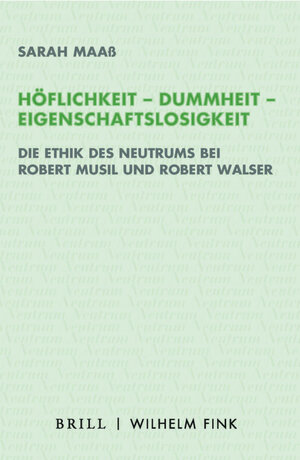 Buchcover Höflichkeit - Dummheit - Eigenschaftslosigkeit | Sarah Maaß | EAN 9783770565153 | ISBN 3-7705-6515-0 | ISBN 978-3-7705-6515-3