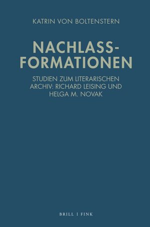 Buchcover Nachlassformationen | Katrin von Boltenstern | EAN 9783770566938 | ISBN 3-7705-6693-9 | ISBN 978-3-7705-6693-8