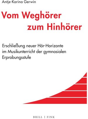 Buchcover Vom Weghörer zum Hinhörer | Antje-Karina Gerwin | EAN 9783770568666 | ISBN 3-7705-6866-4 | ISBN 978-3-7705-6866-6