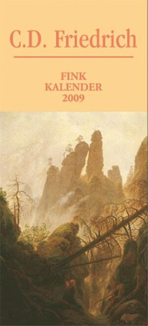 Caspar David Friedrich, Postkartenkalender (25 x 10,5 cm) 2010