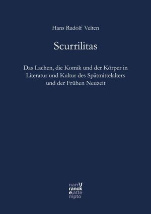 Buchcover Scurrilitas | Hans Rudolf Velten | EAN 9783772085437 | ISBN 3-7720-8543-1 | ISBN 978-3-7720-8543-7