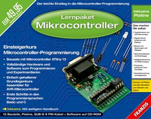 Buchcover Mikrocontroller | Burkhard Kainka | EAN 9783772348990 | ISBN 3-7723-4899-8 | ISBN 978-3-7723-4899-0