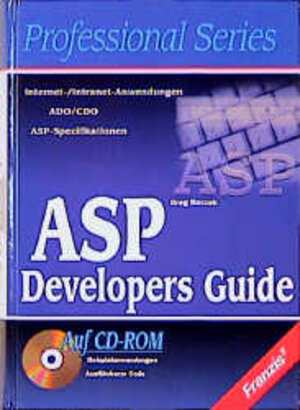 ASP Developers Guide, m. CD-ROM