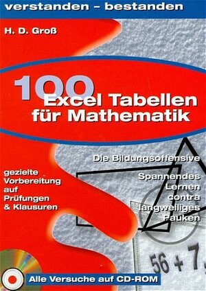 Buchcover 100 Excel Tabellen | H D Gross | EAN 9783772381768 | ISBN 3-7723-8176-6 | ISBN 978-3-7723-8176-8