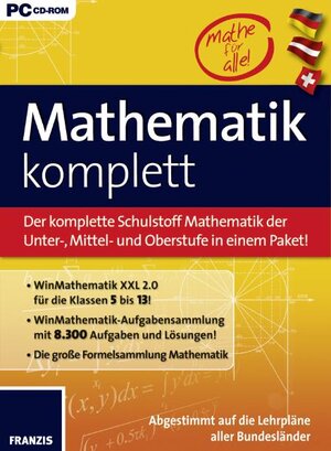 Buchcover Mathematik komplett | Topos | EAN 9783772399756 | ISBN 3-7723-9975-4 | ISBN 978-3-7723-9975-6