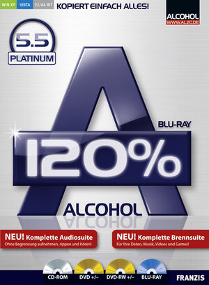 Buchcover Alcohol 120% 5.5 Platinum | Alcohol Soft | EAN 9783772399763 | ISBN 3-7723-9976-2 | ISBN 978-3-7723-9976-3