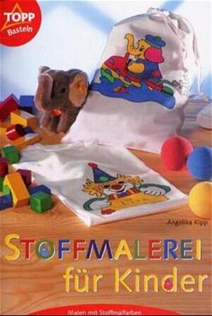 Stoffmalerei für Kinder. Malen mit Stoffmalfarben