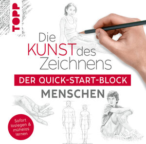 Buchcover Die Kunst des Zeichnens Menschen. Der Quick-Start-Block | frechverlag | EAN 9783772446979 | ISBN 3-7724-4697-3 | ISBN 978-3-7724-4697-9