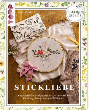 Buchcover Cottage Dreams - Stickliebe | Anne Mende | EAN 9783772468575 | ISBN 3-7724-6857-8 | ISBN 978-3-7724-6857-5