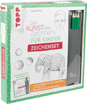 Buchcover Die Kunst des Zeichnens für Kinder Zeichenset | Gecko Keck | EAN 9783772471889 | ISBN 3-7724-7188-9 | ISBN 978-3-7724-7188-9