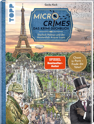 Buchcover Micro Crimes. Das Krimi-Suchbuch. Sherlock Holmes und der Meisterdieb Arsène Lupin | Gecko Keck | EAN 9783772480942 | ISBN 3-7724-8094-2 | ISBN 978-3-7724-8094-2