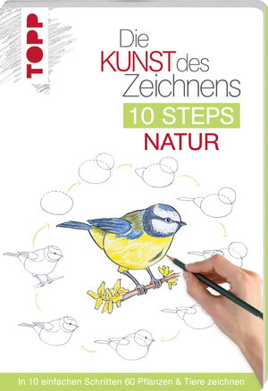 Buchcover Die Kunst des Zeichnens 10 Steps - Natur | Mary Woodin | EAN 9783772483929 | ISBN 3-7724-8392-5 | ISBN 978-3-7724-8392-9