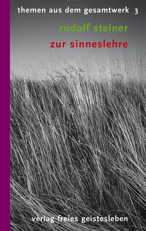 Buchcover Zur Sinneslehre | Rudolf Steiner | EAN 9783772521034 | ISBN 3-7725-2103-7 | ISBN 978-3-7725-2103-4
