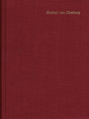 Buchcover Hauptwerke / ARCHIVIERT DA EDITIONSKOPF | Edward Lord Herbert of Cherbury | EAN 9783772801990 | ISBN 3-7728-0199-4 | ISBN 978-3-7728-0199-0