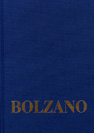 Buchcover Bernard Bolzano Gesamtausgabe / Reihe II: Nachlaß. B. Wissenschaftliche Tagebücher. Band 10,1: Miscellanea Mathematica 17 | Bernard Bolzano | EAN 9783772804885 | ISBN 3-7728-0488-8 | ISBN 978-3-7728-0488-5