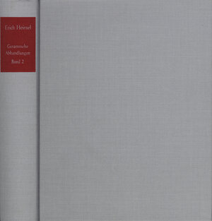 Buchcover Erich Heintel: Gesammelte Abhandlungen / Band 2: Zur Fundamentalphilosophie II | Erich Heintel | EAN 9783772809163 | ISBN 3-7728-0916-2 | ISBN 978-3-7728-0916-3