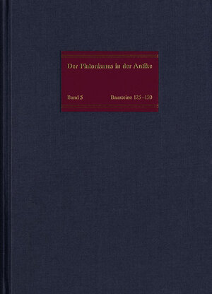 Buchcover Die philosophische Lehre des Platonismus [2] | Heinrich Dörrie | EAN 9783772811579 | ISBN 3-7728-1157-4 | ISBN 978-3-7728-1157-9