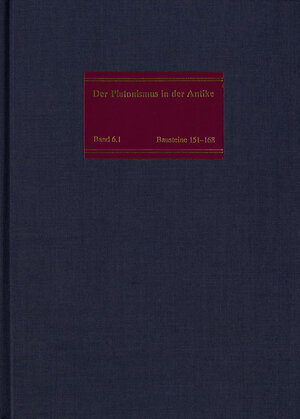 Buchcover Die philosophische Lehre des Platonismus [3] | Heinrich Dörrie | EAN 9783772811586 | ISBN 3-7728-1158-2 | ISBN 978-3-7728-1158-6