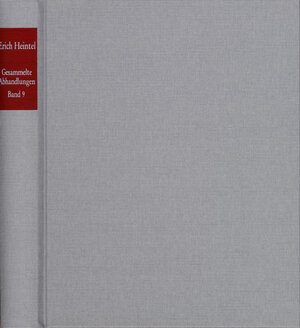 Buchcover Erich Heintel: Gesammelte Abhandlungen / Band 9: Zur Geschichte der Philosophie III | Erich Heintel | EAN 9783772821806 | ISBN 3-7728-2180-4 | ISBN 978-3-7728-2180-6